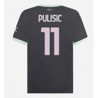 Fotbalové Dres AC Milan Christian Pulisic #11 Alternativní 2024-25 Krátký Rukáv